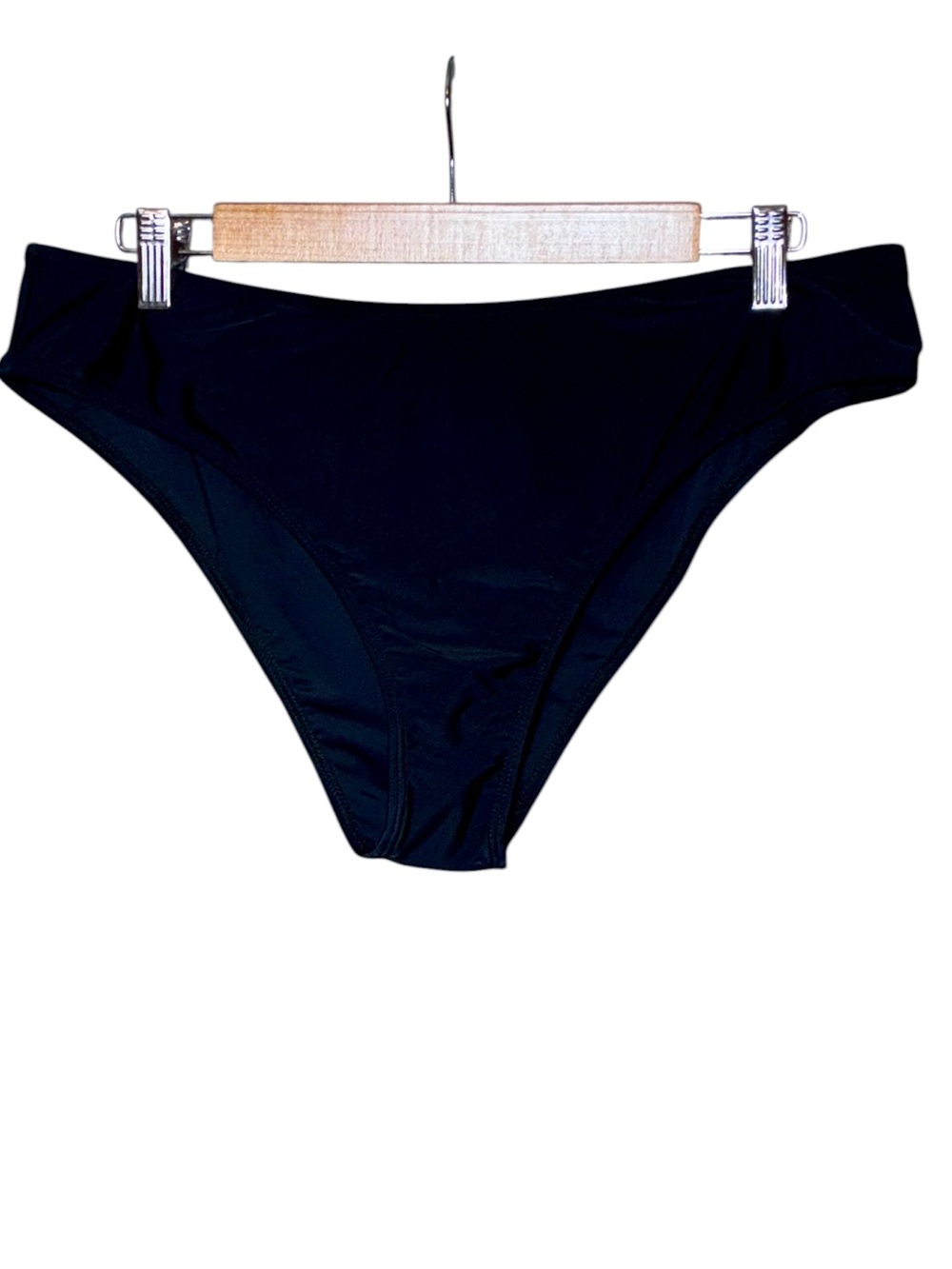Fashion Wear Black Bikini Bottom with Hygienic Liner